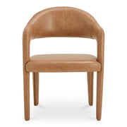 Moes Martens Dining Chair Brown Leather YM-1009-03