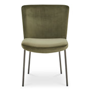 Moes Early Dining Chair Faux Green Mohair-Set Of Two YM-1012-27