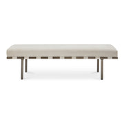 Moes Carson Dining Bench Beige YM-1016-34