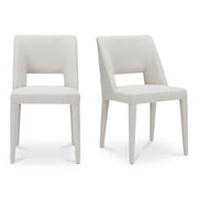 Moes Joyce Dining Chair Beige-Set of Two YM-1019-34