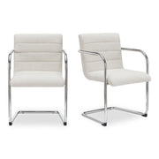 Moes Pedro Dining Chair Beige Set of Two YM-1021-34
