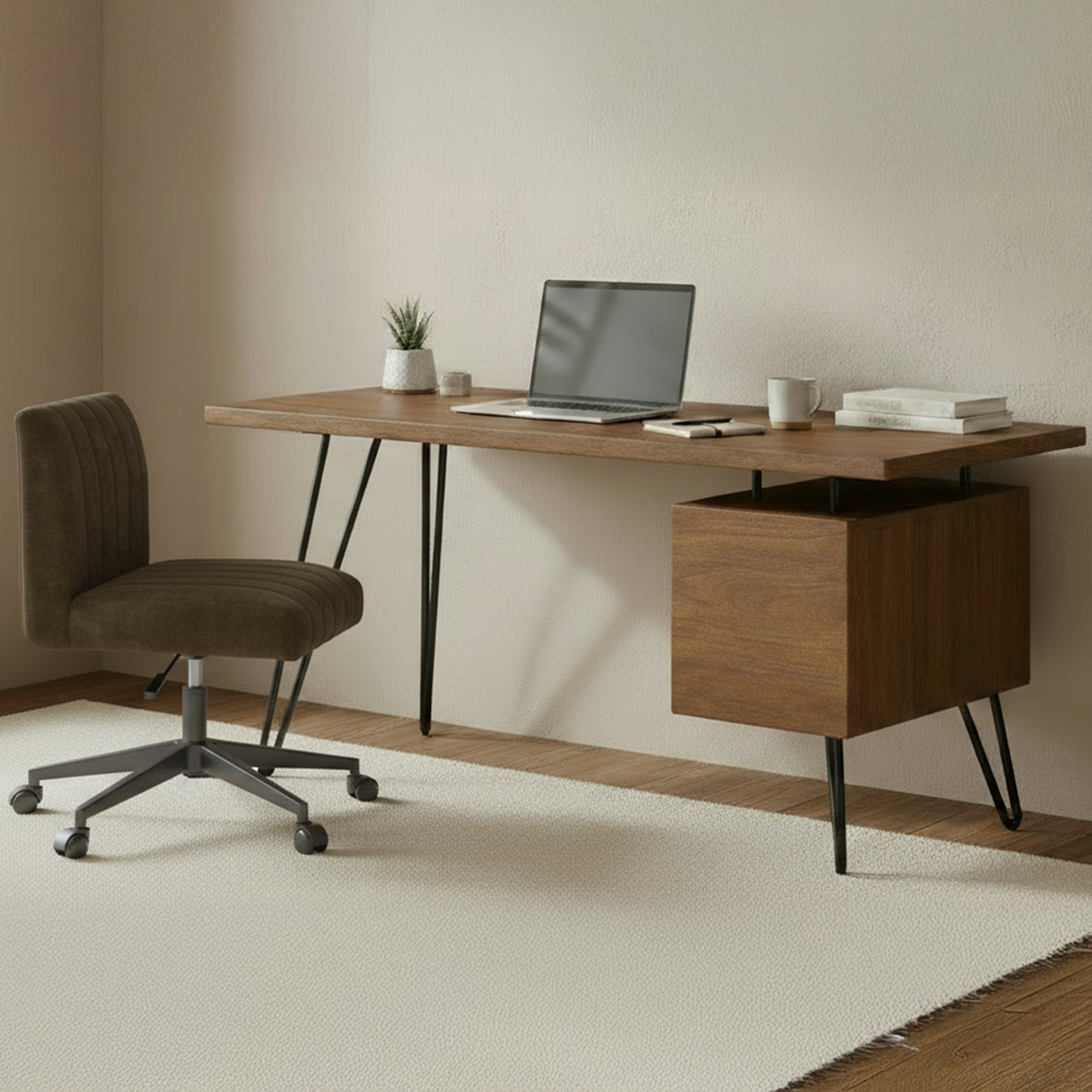 Moes Sally Office Chair Cedar Green YM-1026-27