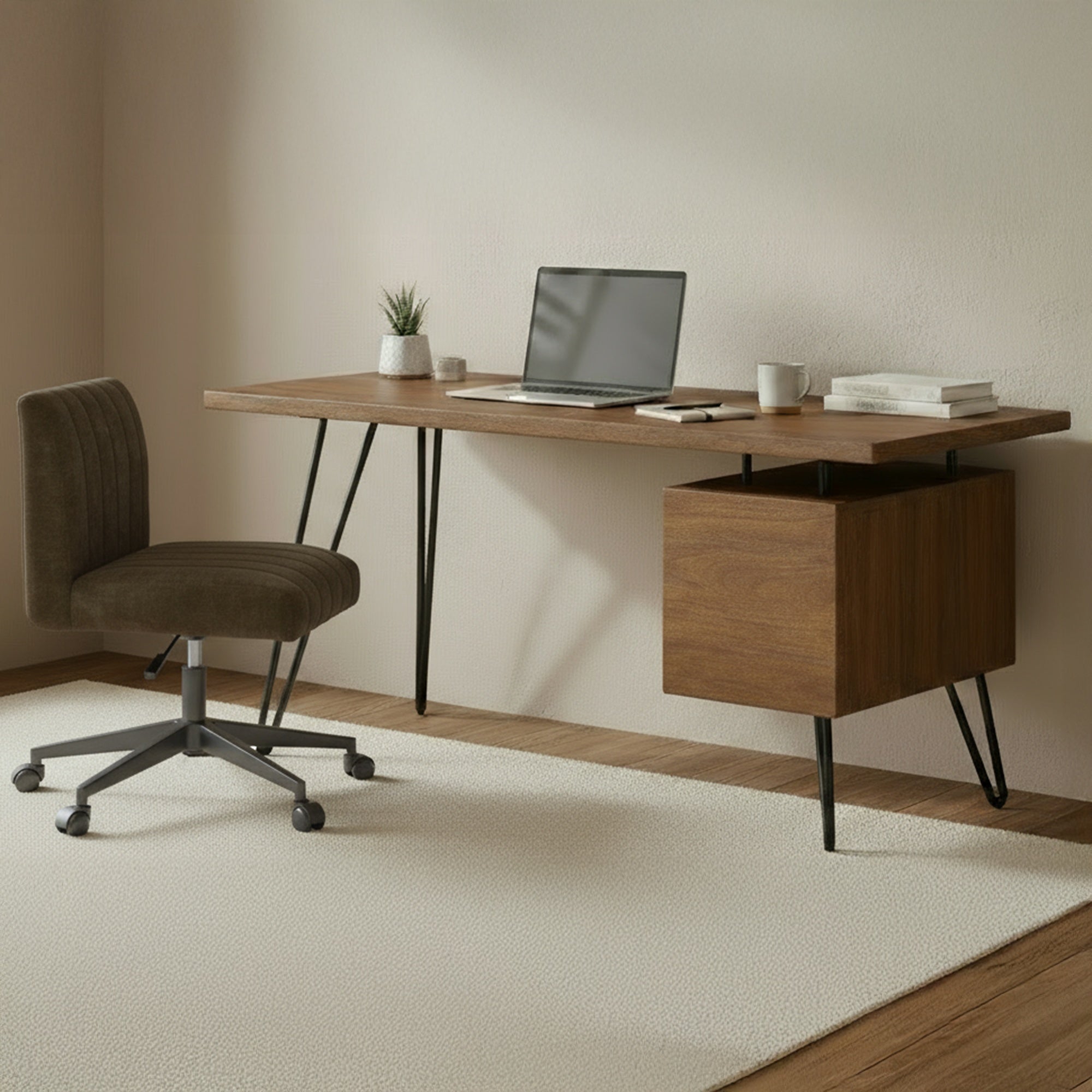Moes Sally Office Chair Cedar Green YM-1026-27