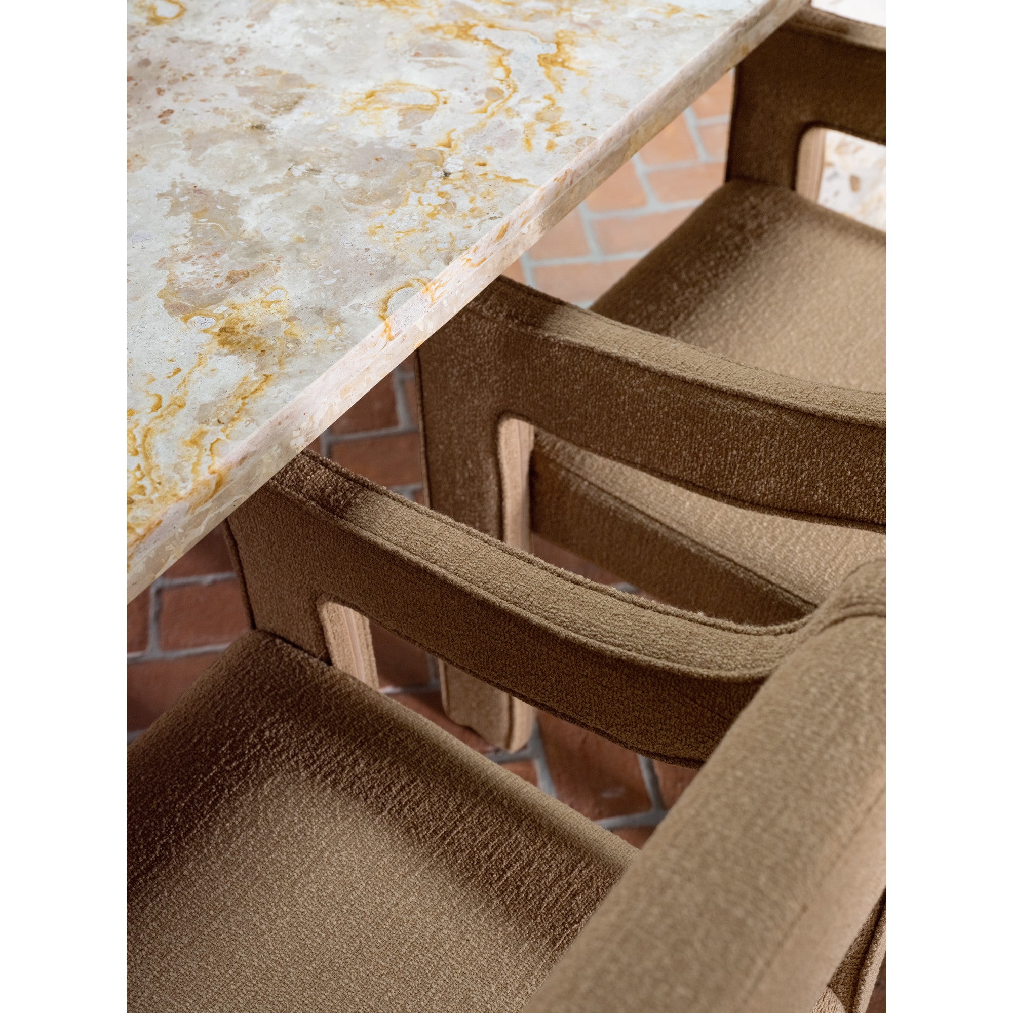 Moes Elise Dining Chair Ochre YM-1027-20