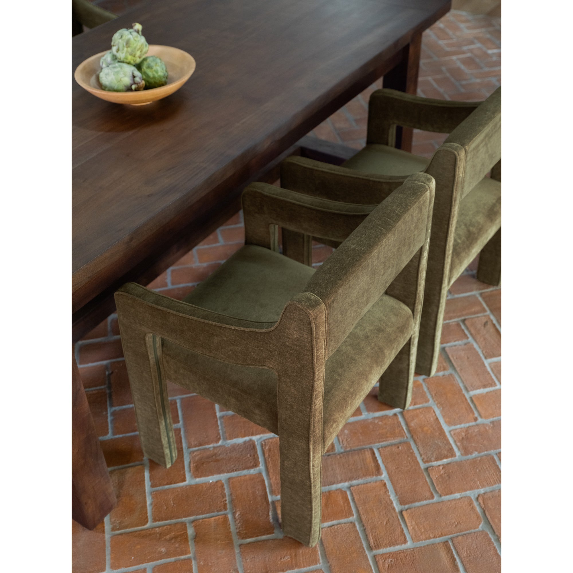 Moes Elise Dining Chair Cedar Green YM-1027-27
