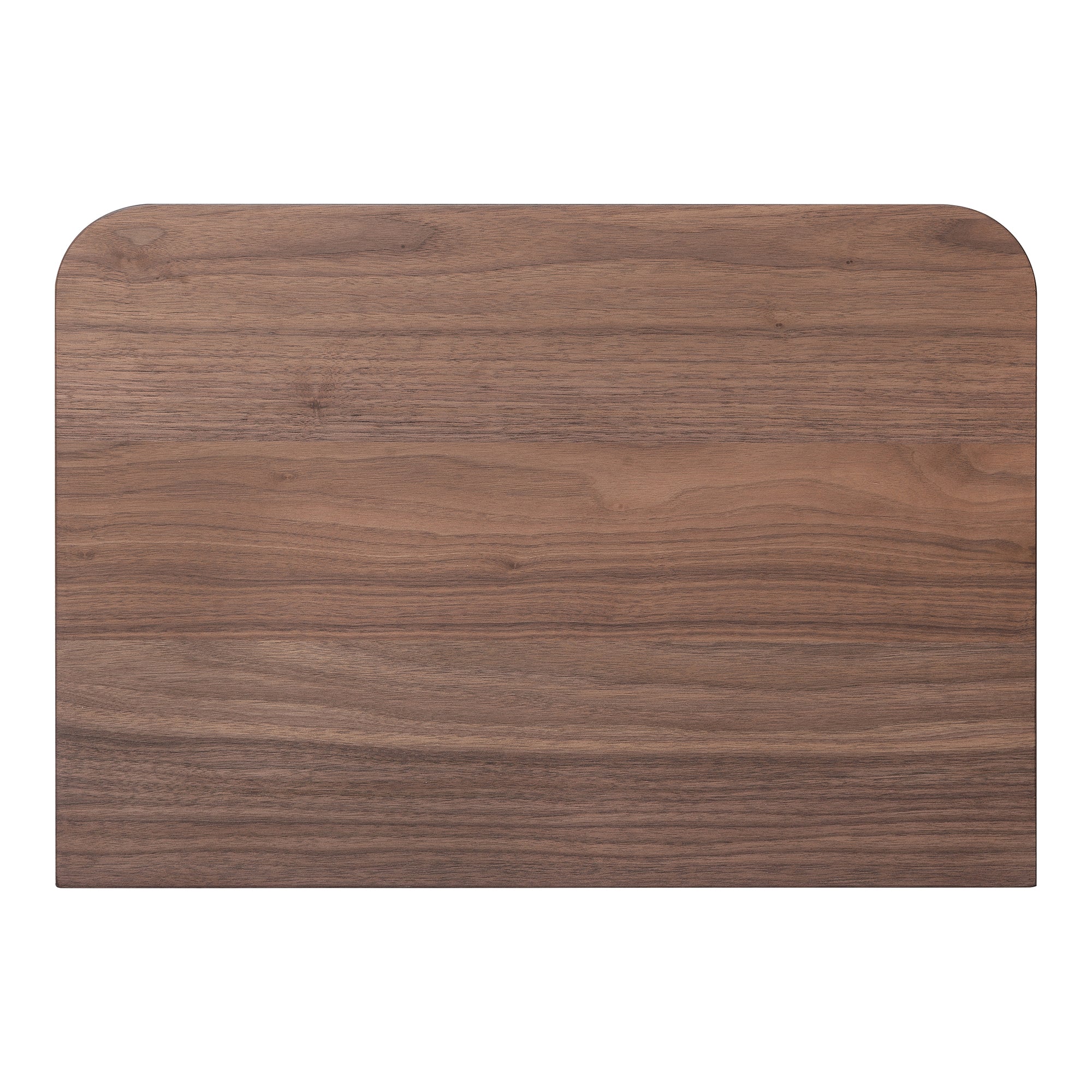 Moes Round Off Small Nightstand Walnut YR-1001-03