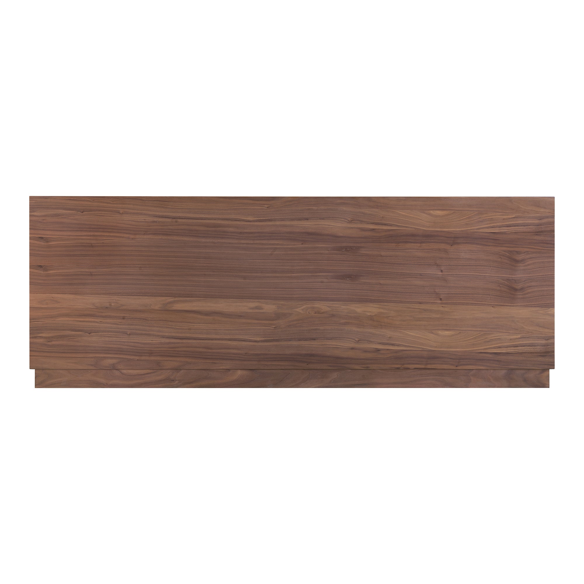 Moes Round Off Queen Bed Walnut Brown YR-1005-03-0