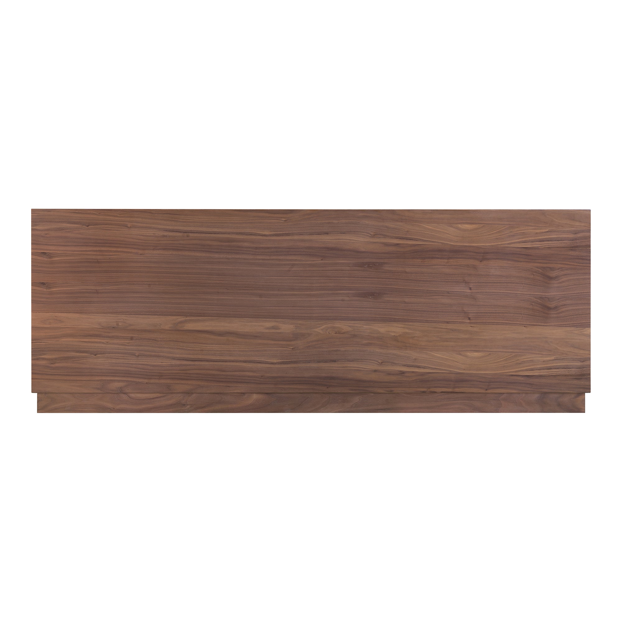 Moes Round Off King Bed Walnut Brown YR-1006-03-0