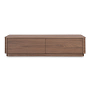 Moes Round Off Coffee Table Walnut Brown YR-1007-03