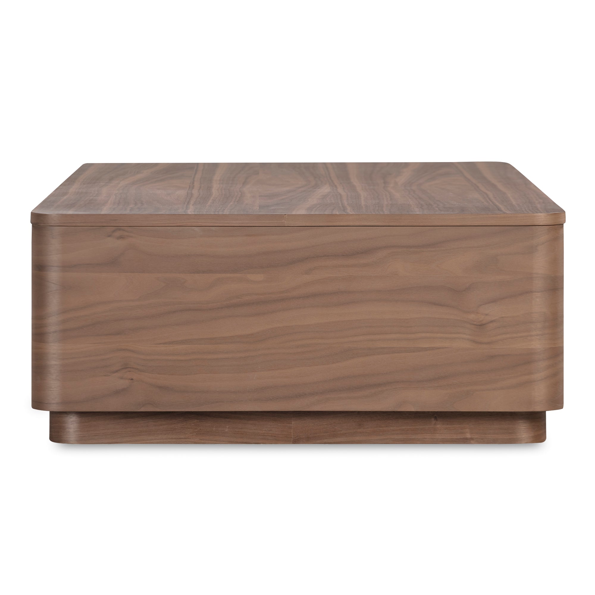 Moes Round Off Coffee Table Walnut Brown YR-1007-03