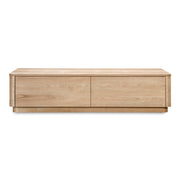 Moes Round Off Coffee Table Natural Oak YR-1007-24