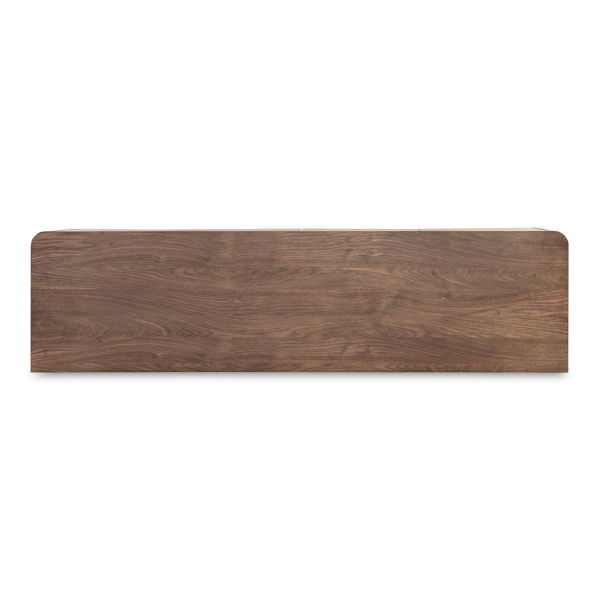 Moes Round Off Sideboard Walnut Brown YR-1008-03