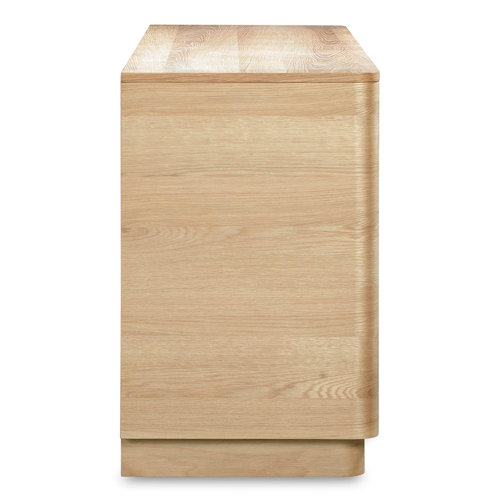 Moes Round Off Sideboard Natural Oak YR-1008-24