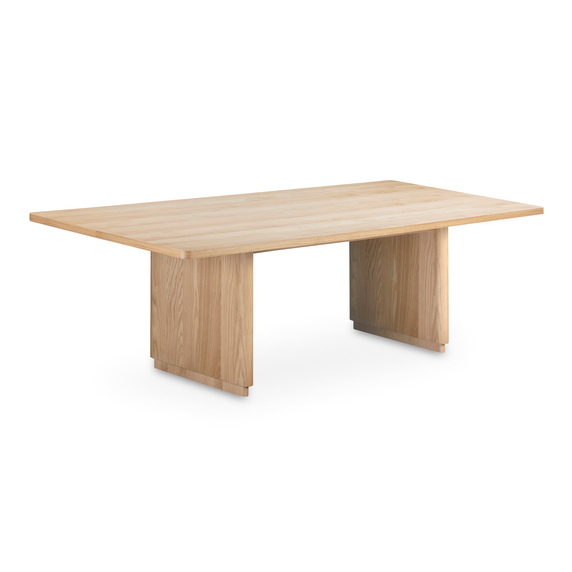 Moes Round Off Large Dining Table Natural Oak YR-1011-24-0