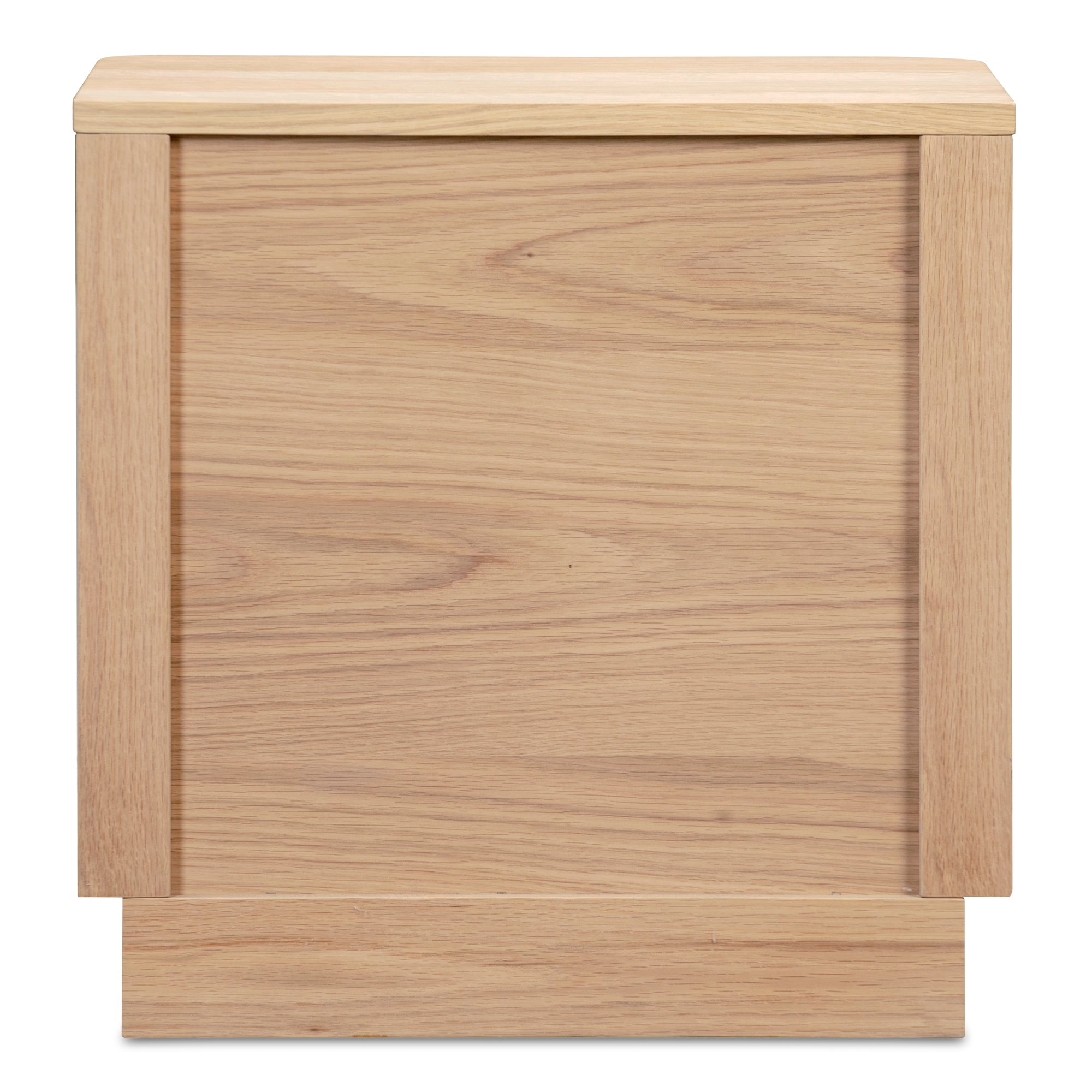 Moes Round Off Tall Nightstand Natural Oak YR-1013-24