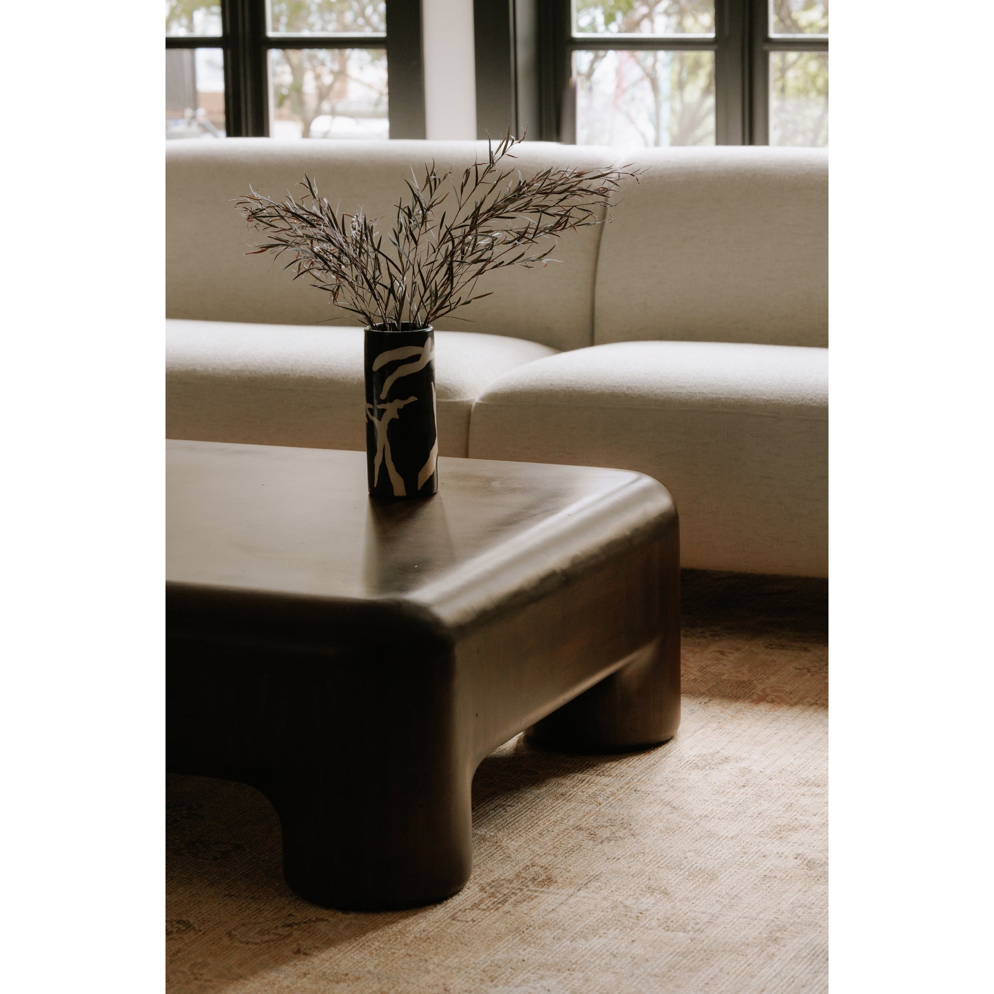 Moes Rowan Coffee Table Dark Brown YR-1014-20