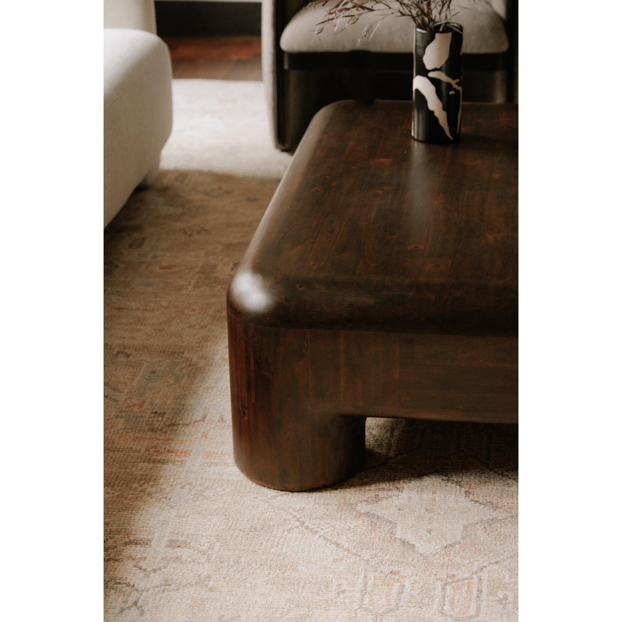 Moes Rowan Coffee Table Dark Brown YR-1014-20