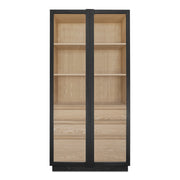 Moes Charlotte Tall Cabinet Black YR-1021-37