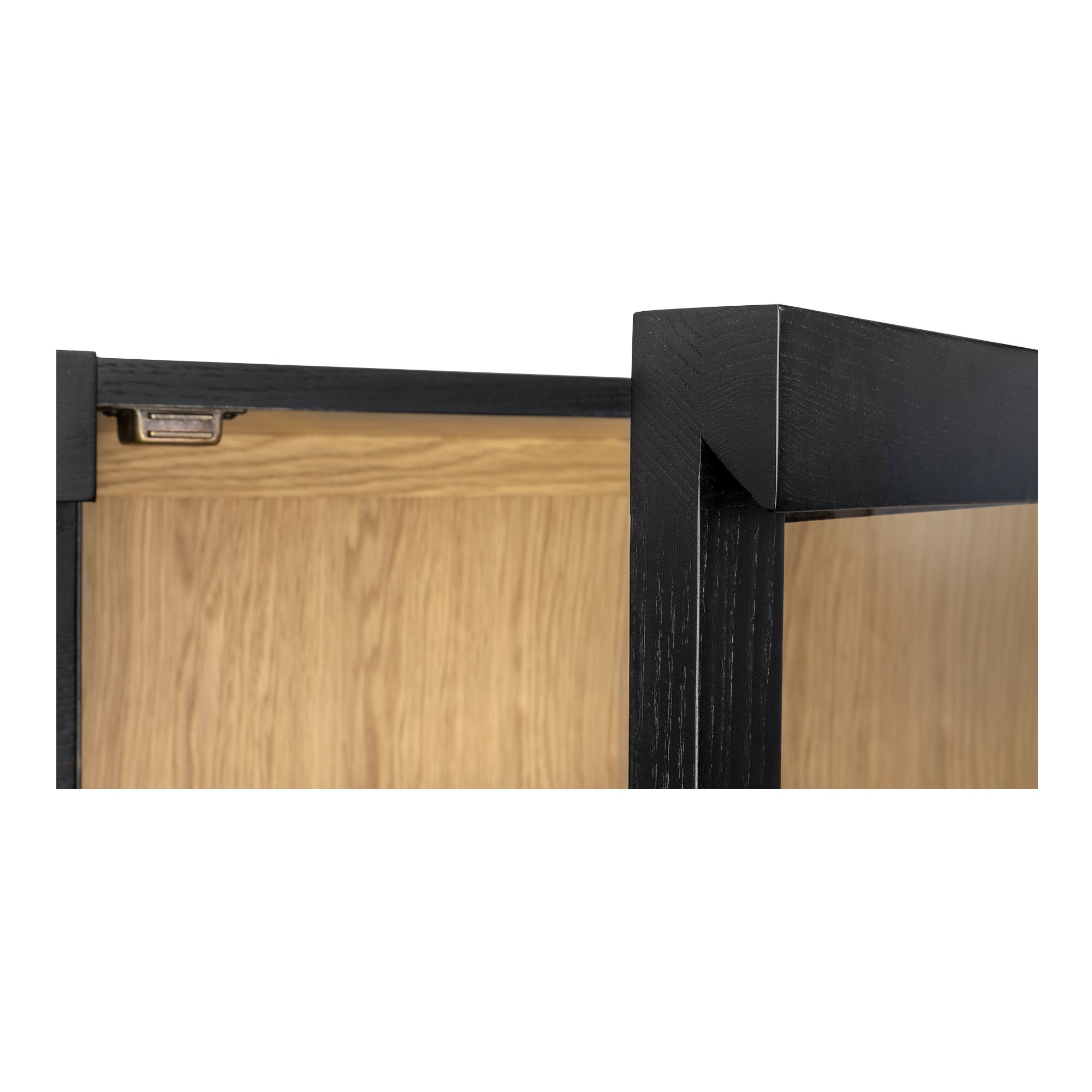 Moes Charlotte Tall Cabinet Black YR-1021-37