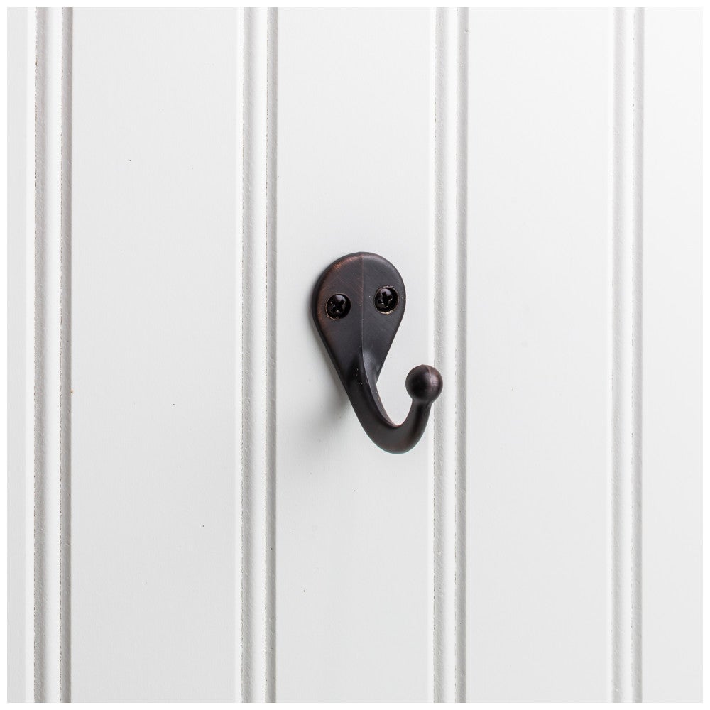 Hardware Resources 1-3/4" Traditional Single Prong Ball End Wall Mounted Hook