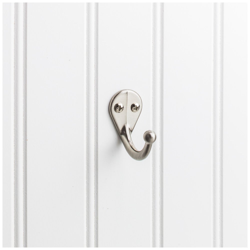 Hardware Resources 1-3/4" Traditional Single Prong Ball End Wall Mounted Hook