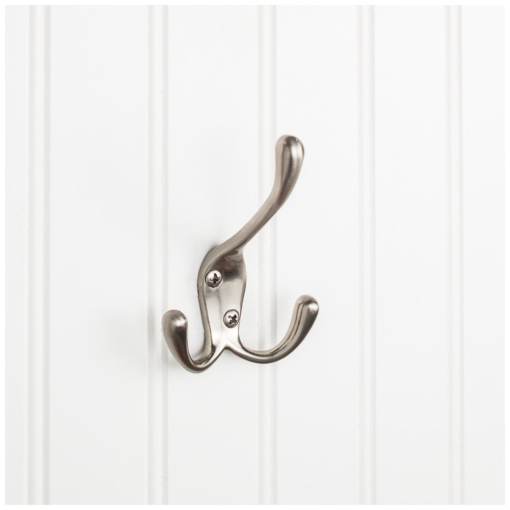 Hardware Resources 4" Large Triple Prong Wall Mounted Hook