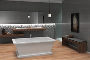 Americh Yara 6636 - Tub Only Freestanding Bathtub YR6636T-WH