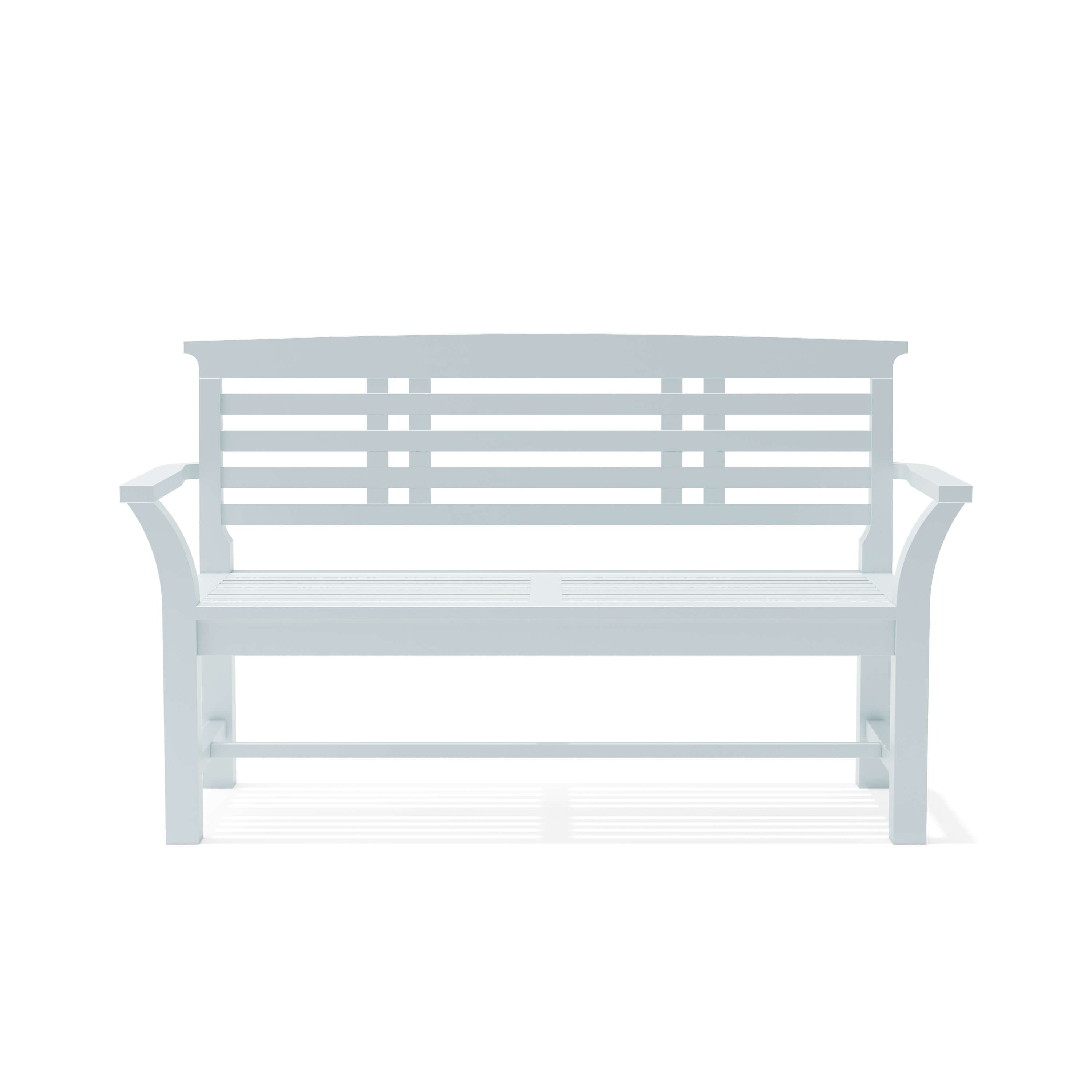 Sakura 2-Seater Bench In White