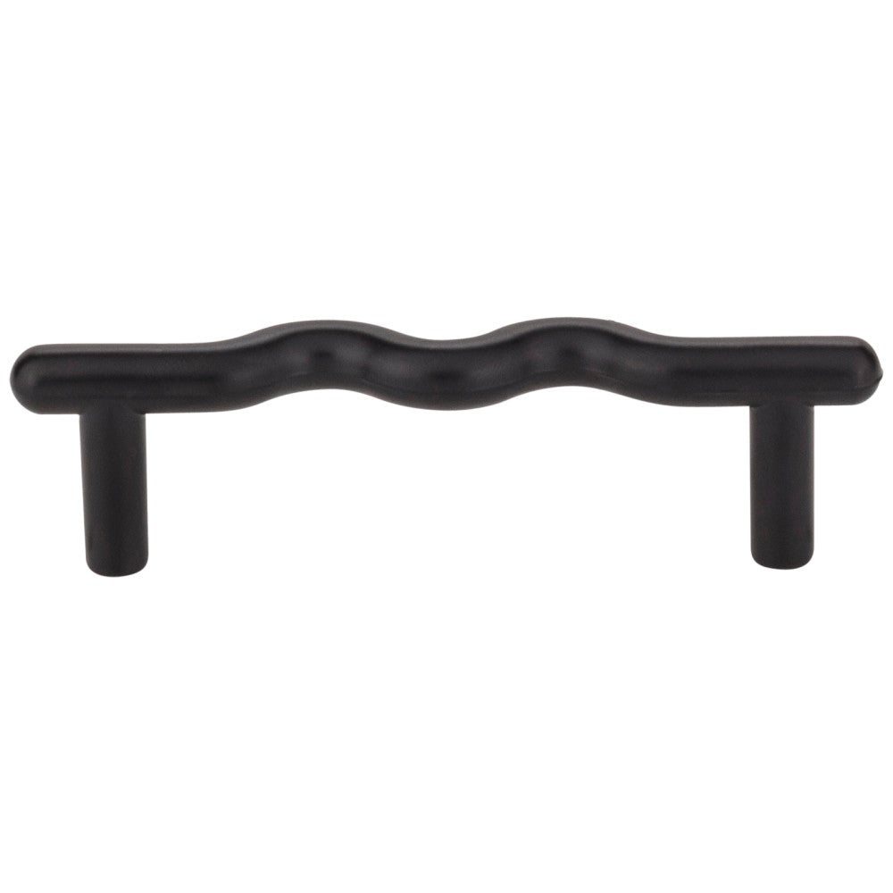 Hardware Resources 3" Center-to-Center Satin Nickel Wavy Verona Cabinet Pull