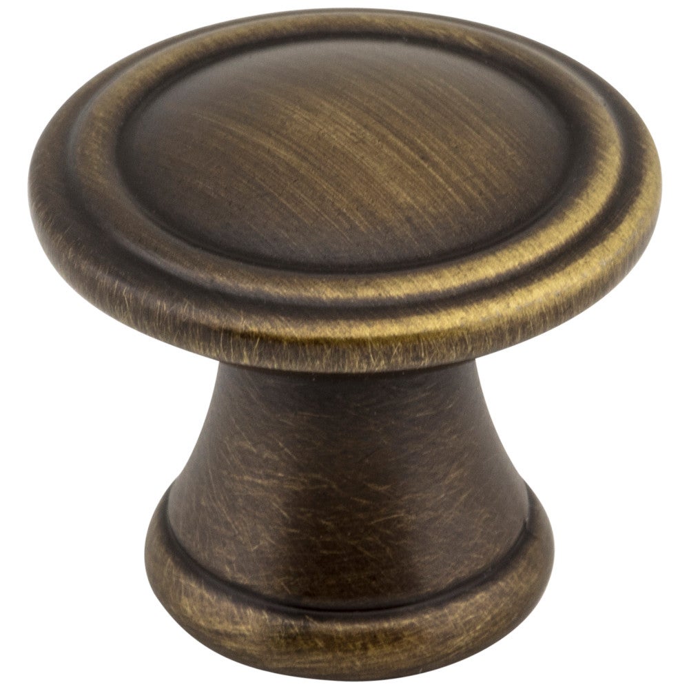 Hardware Resources 1-3/16" Diameter Satin Nickel Cordova Cabinet Knob