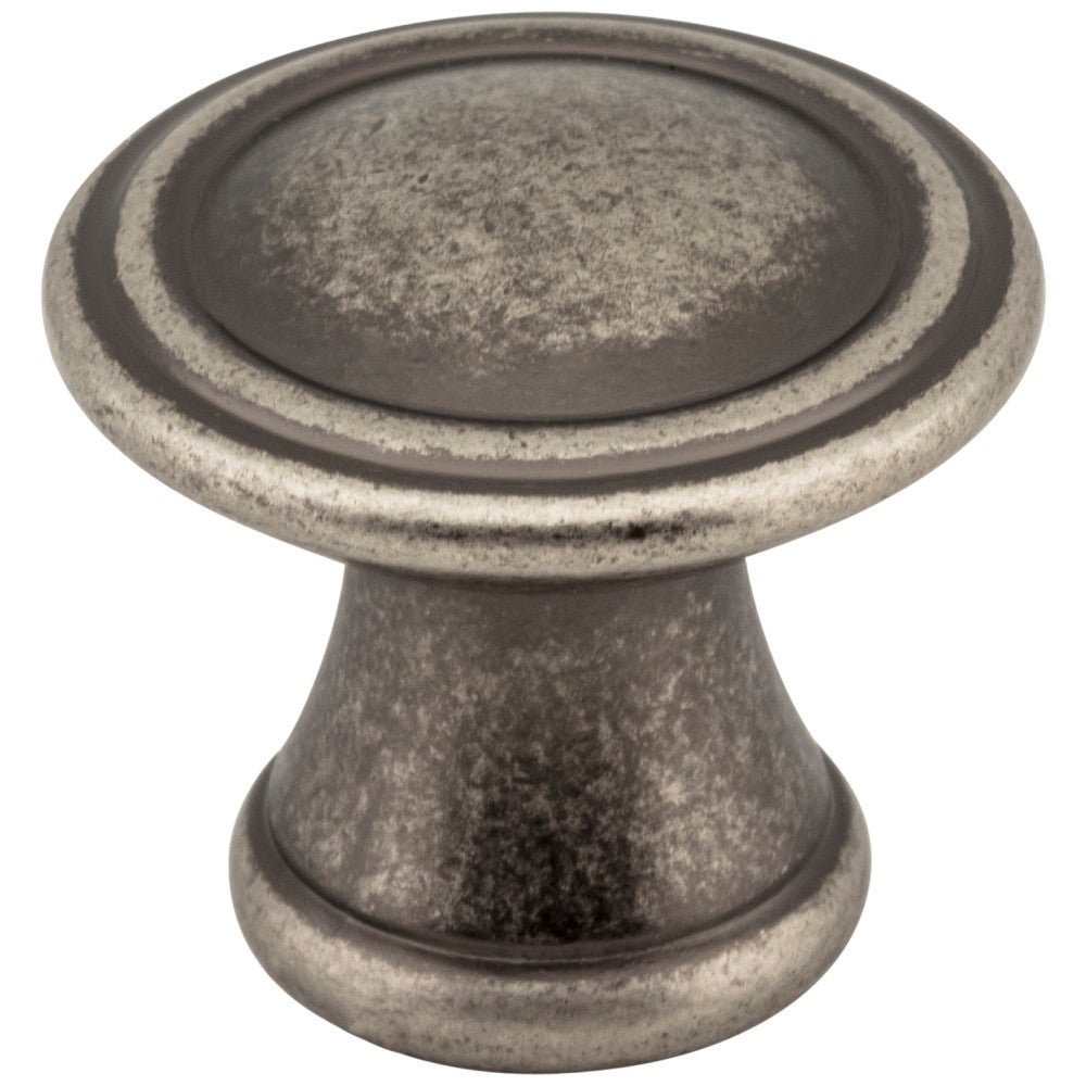 Hardware Resources 1-3/16" Diameter Satin Nickel Cordova Cabinet Knob