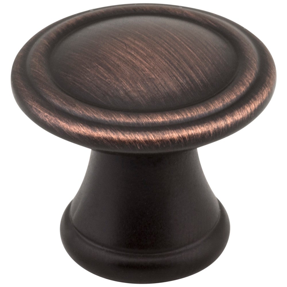 Hardware Resources 1-3/16" Diameter Satin Nickel Cordova Cabinet Knob