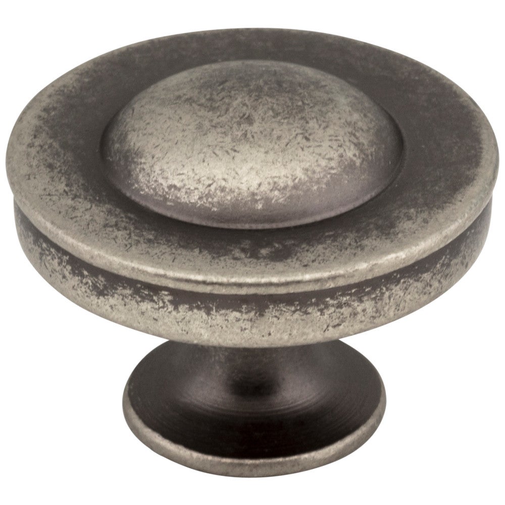 Hardware Resources 1-1/4" Diameter Satin Nickel Cordova Cabinet Knob