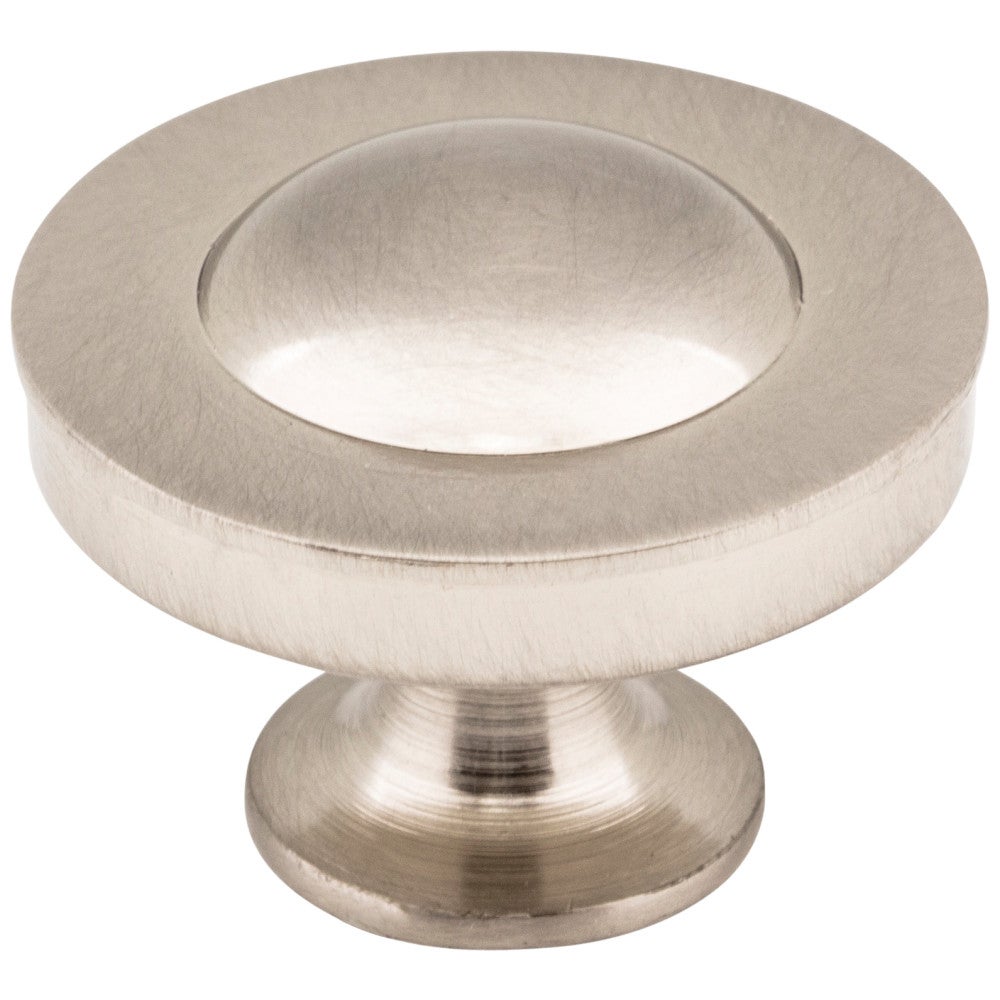 Hardware Resources 1-1/4" Diameter Satin Nickel Cordova Cabinet Knob