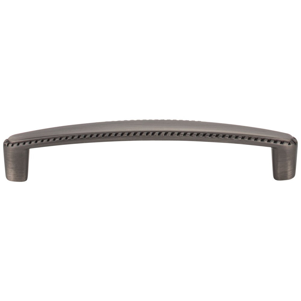 Hardware Resources 96 mm Center-to-Center Satin Nickel Rope Detailed Lindos Cabinet Pull