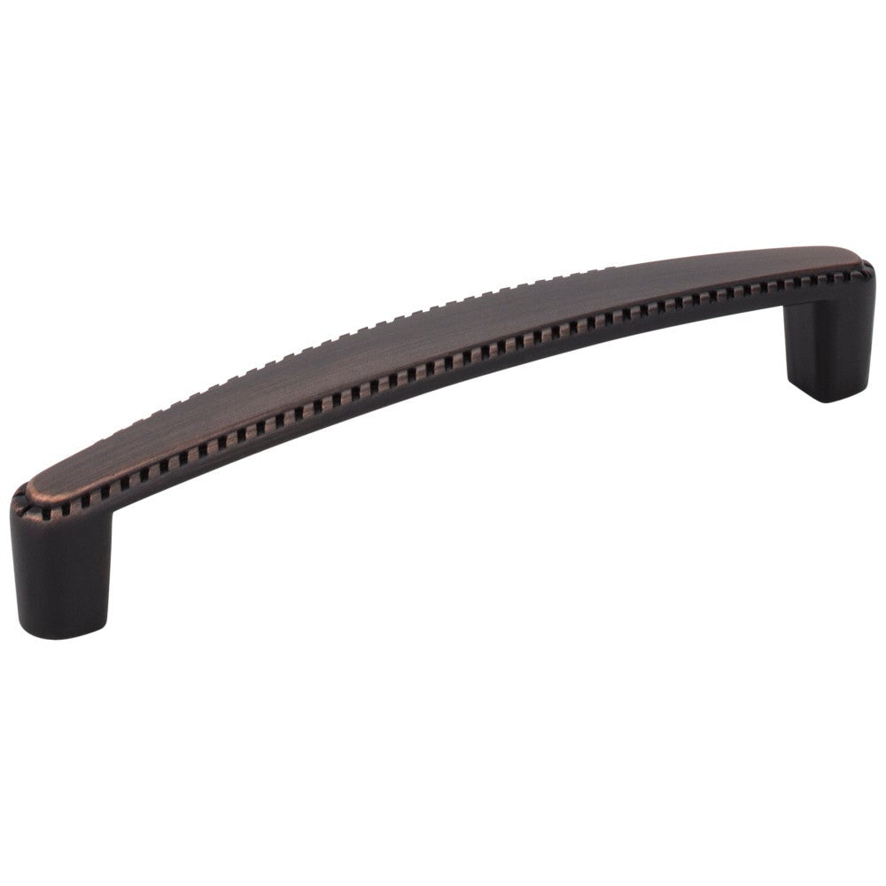 Hardware Resources 96 mm Center-to-Center Satin Nickel Rope Detailed Lindos Cabinet Pull