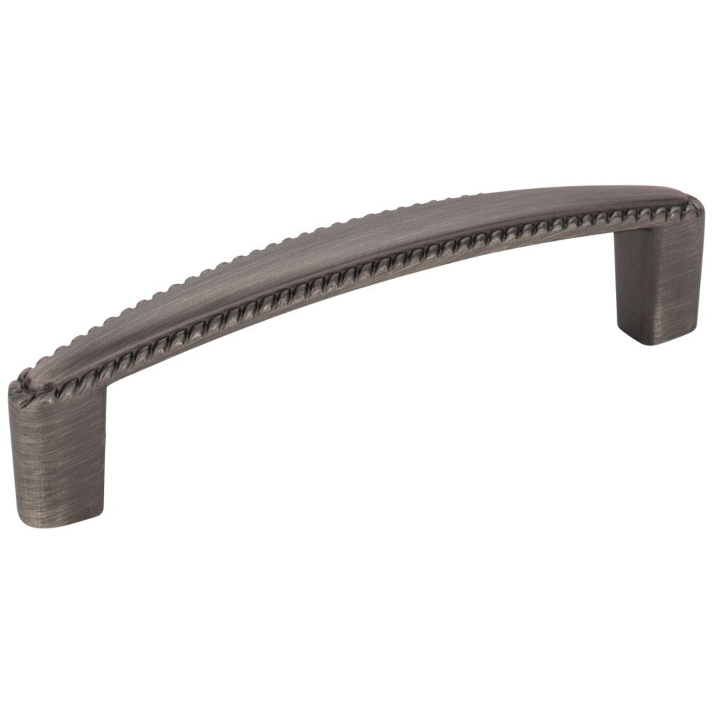 Hardware Resources 96 mm Center-to-Center Satin Nickel Rope Detailed Lindos Cabinet Pull