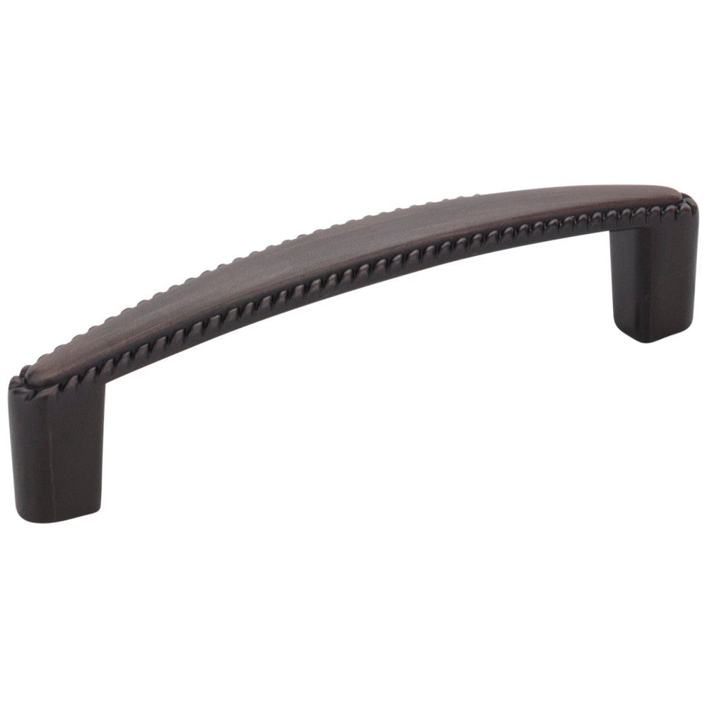 Hardware Resources 96 mm Center-to-Center Satin Nickel Rope Detailed Lindos Cabinet Pull