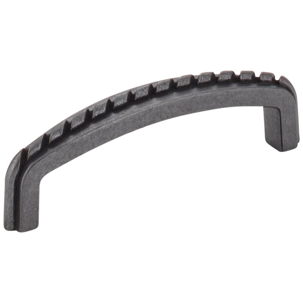Hardware Resources 3" Center-to-Center Satin Nickel Rope Detailed Cypress Cabinet Pull