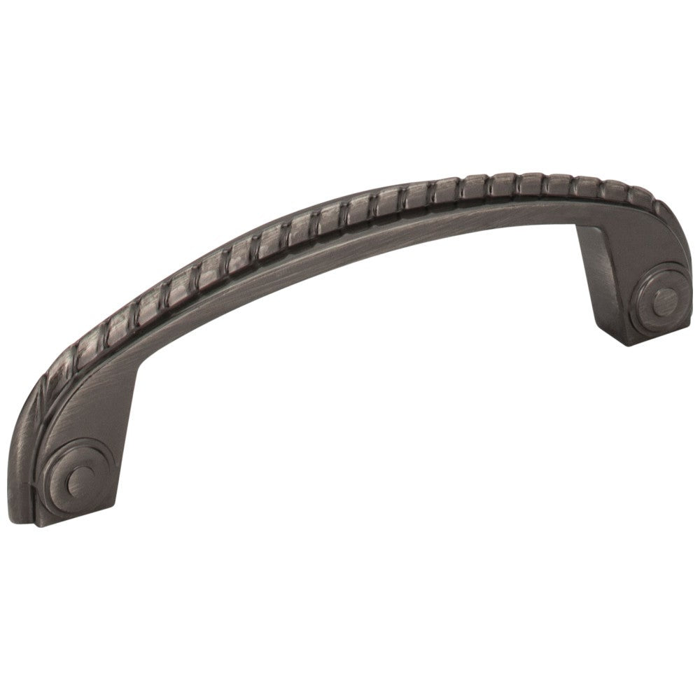 3" Center-to-Center Satin Nickel Rope Rhodes Cabinet Pull