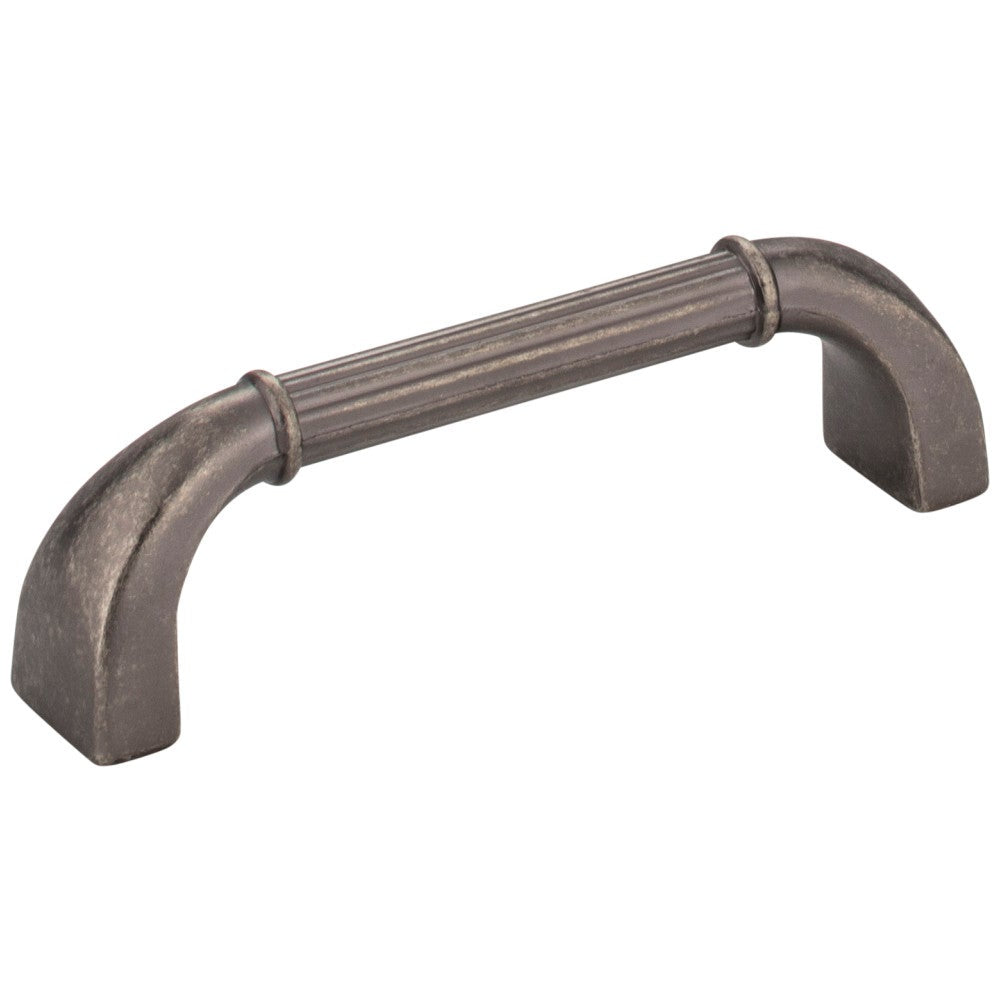 Hardware Resources 3" Center-to-Center Satin Nickel Cordova Cabinet Pull