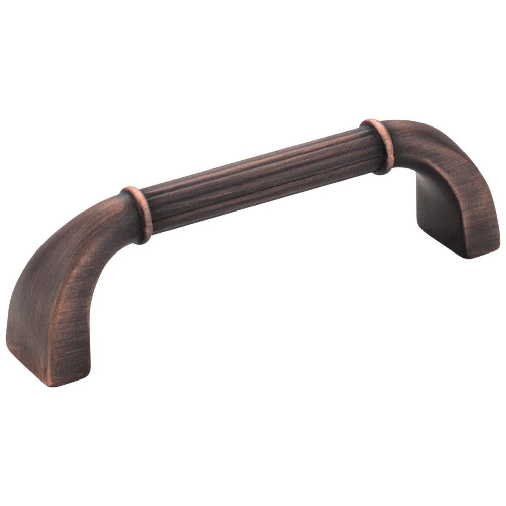 Hardware Resources 3" Center-to-Center Satin Nickel Cordova Cabinet Pull