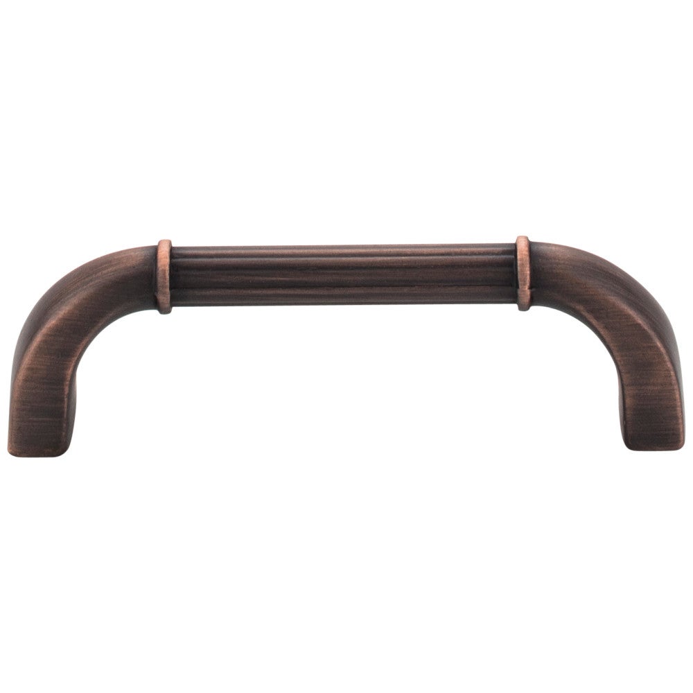 Hardware Resources 3" Center-to-Center Satin Nickel Cordova Cabinet Pull