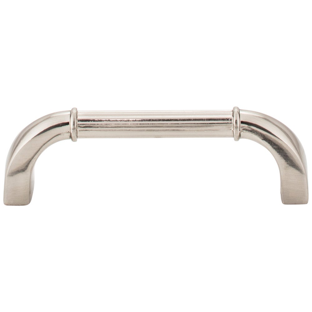 Hardware Resources 3" Center-to-Center Satin Nickel Cordova Cabinet Pull