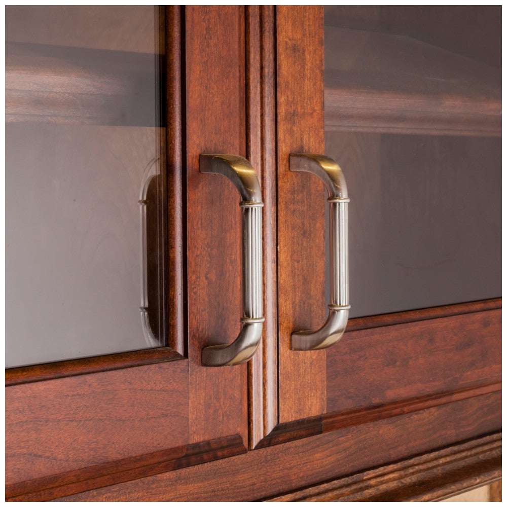 Hardware Resources 3" Center-to-Center Satin Nickel Cordova Cabinet Pull