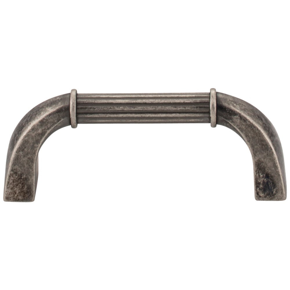 Hardware Resources 3" Center-to-Center Satin Nickel Cordova Cabinet Pull