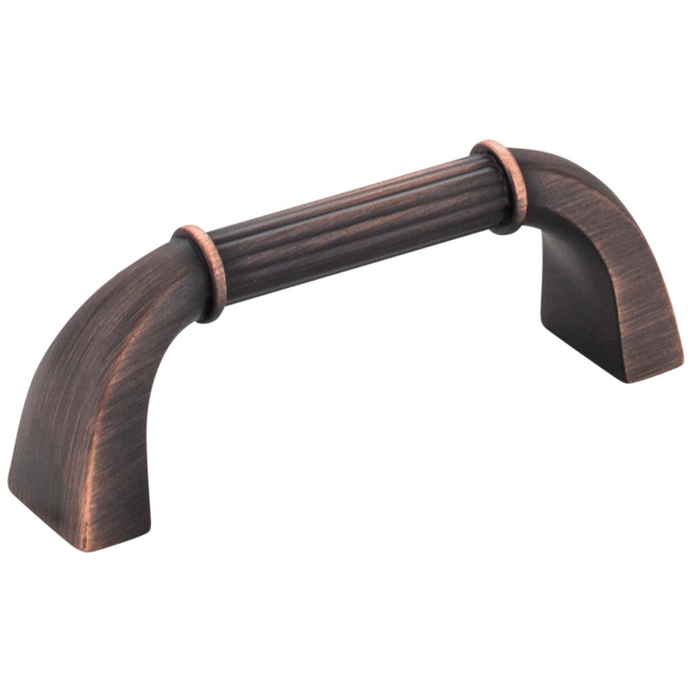 Hardware Resources 3" Center-to-Center Satin Nickel Cordova Cabinet Pull