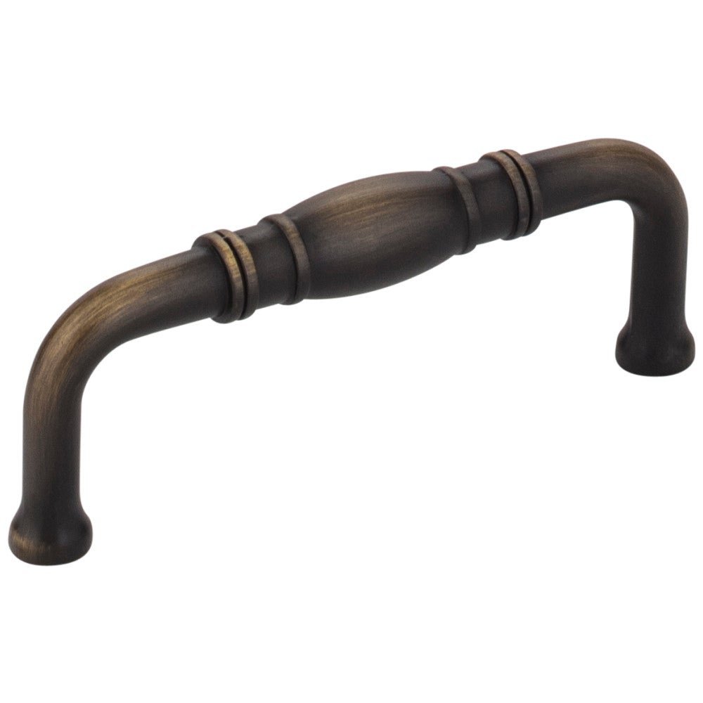 Hardware Resources 3" Center-to-Center Satin Nickel Durham Cabinet Pull