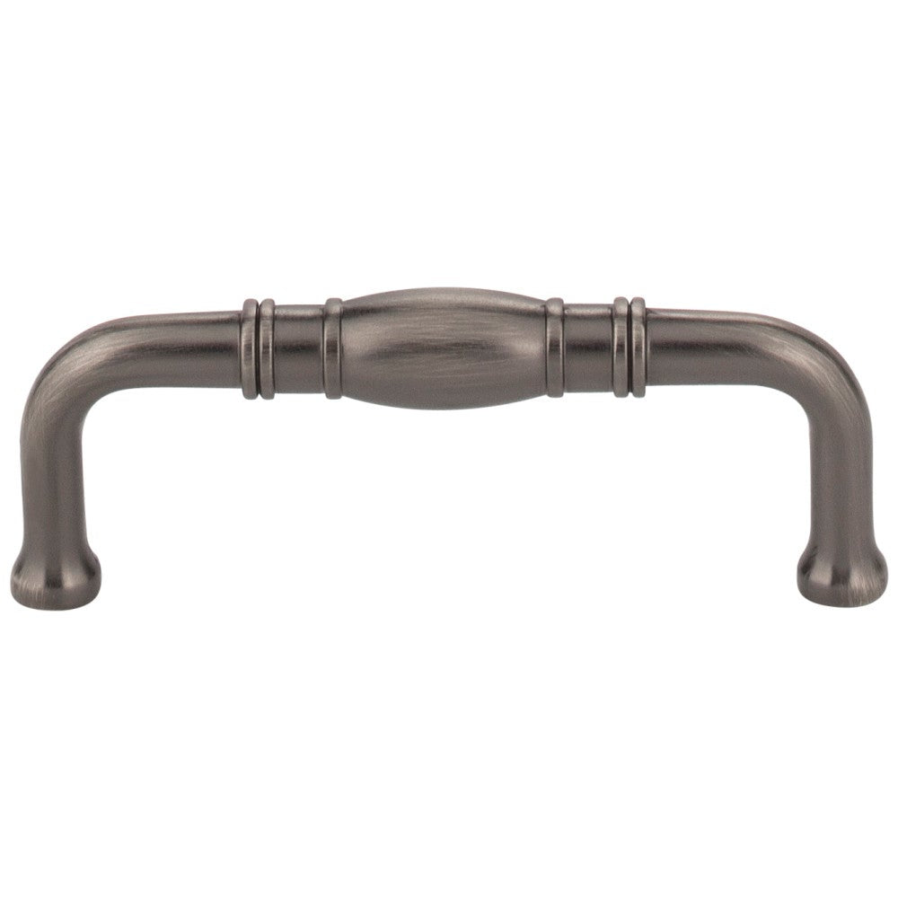 Hardware Resources 3" Center-to-Center Satin Nickel Durham Cabinet Pull