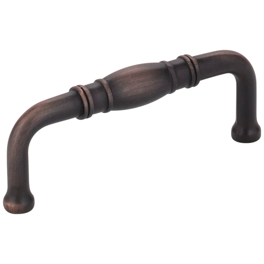 Hardware Resources 3" Center-to-Center Satin Nickel Durham Cabinet Pull